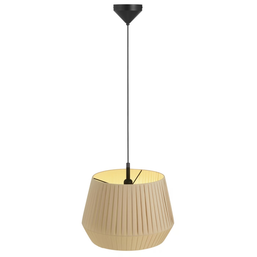 Nordlux - Люстра на тросе DICTE 1xE27/60W/230V, диаметр 40 см, бежевого цвета