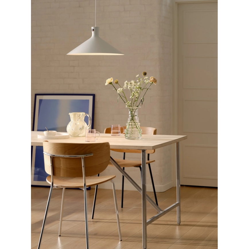Nordlux - Люстра на тросе DORINA 1xE27/60W/230V белая