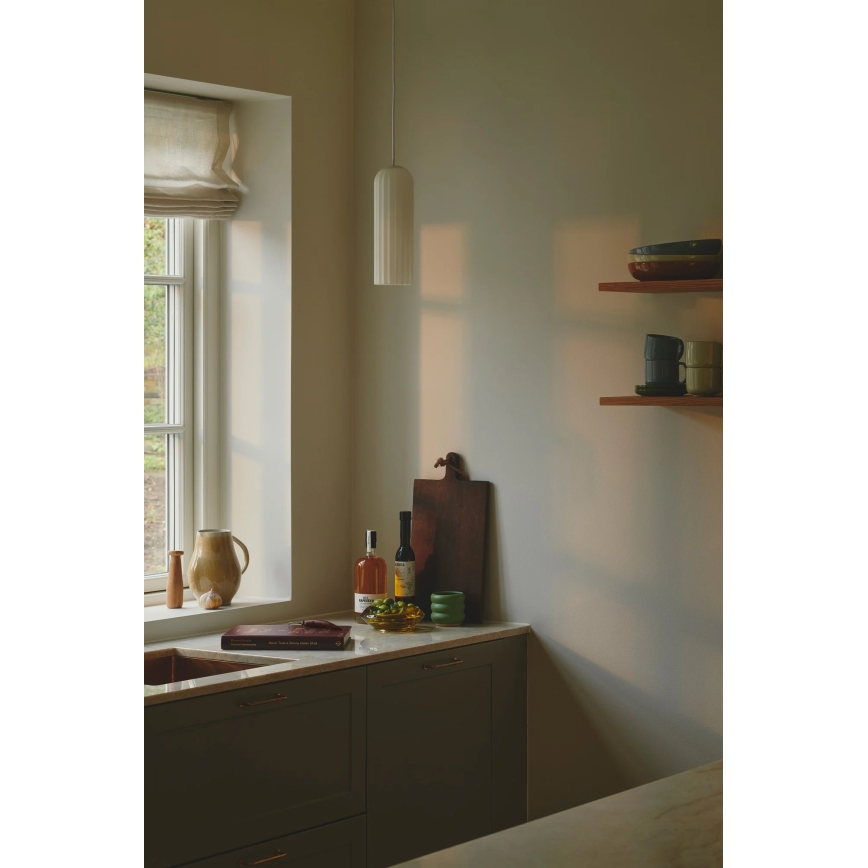 Nordlux - Люстра на тросе MIELLA 1xE27/25W/230V белая