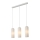 Nordlux - Люстра на тросе MIELLA 3xE27/25W/230V белая