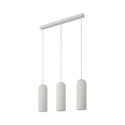 Nordlux - Люстра на тросе MIELLA 3xE27/25W/230V белая