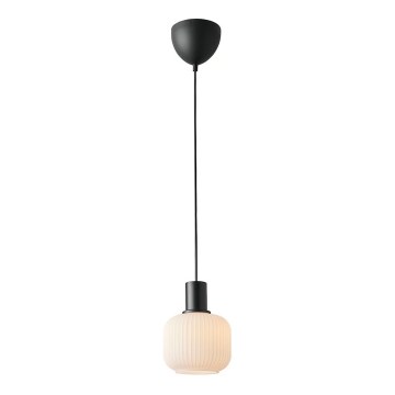 Nordlux - Люстра на тросе MILFORD 1xE27/40W/230V, черная