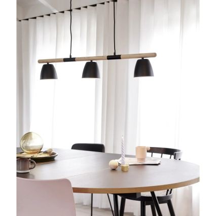 Nordlux - Люстра на тросе THEO 3xGU10/35W/230V