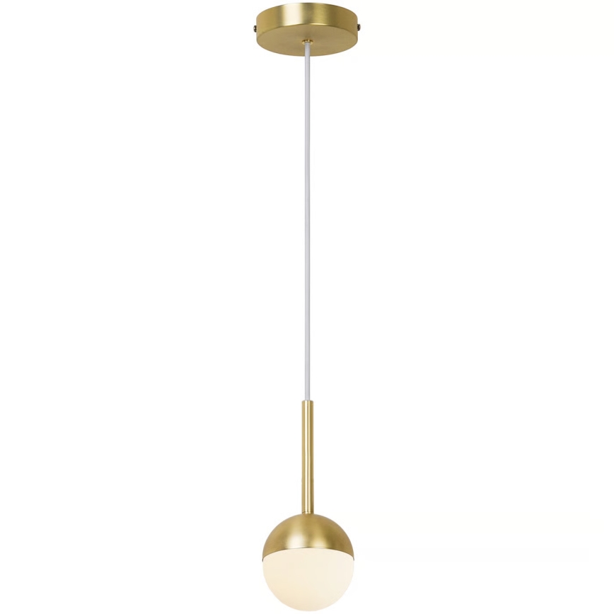 Nordlux - Люстра на тросі CONTINA 1xG9/5W/230V латунь