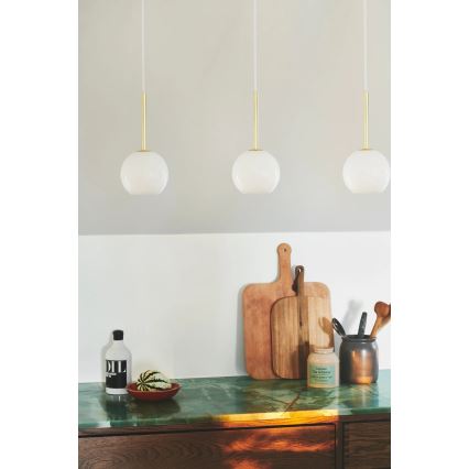 Nordlux - Люстра на тросі FRANCA 1xE14/40W/230V біла