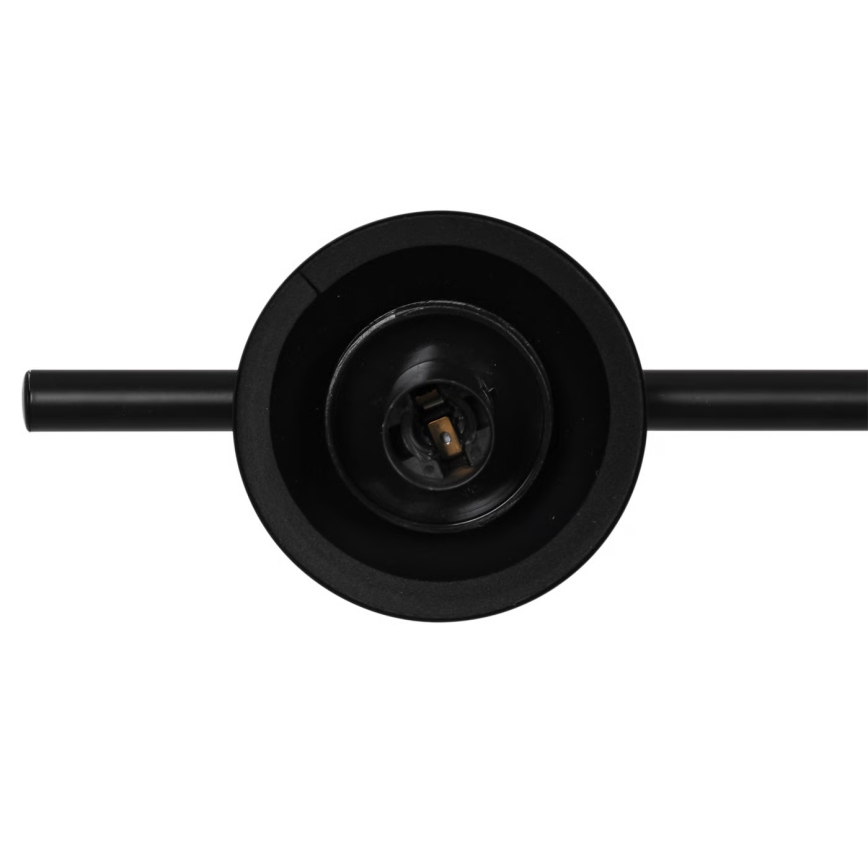 Nordlux - Люстра на тросі LILLY 5xE14/10W/230V чорна