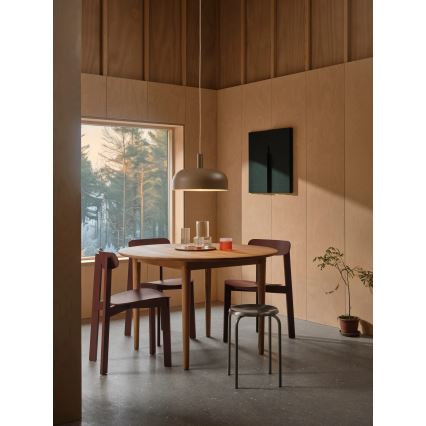 Nordlux - Люстра на тросі SANDRO 1xE27/15W/230V діам. 40 см коричнева