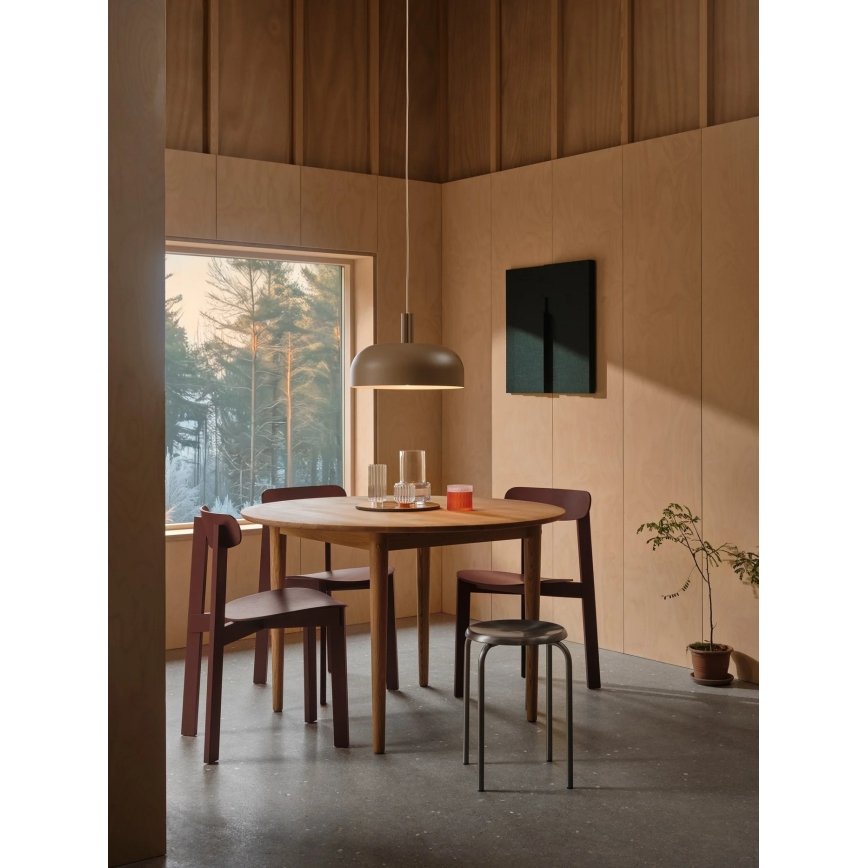 Nordlux - Люстра на тросі SANDRO 1xE27/15W/230V діам. 40 см коричнева