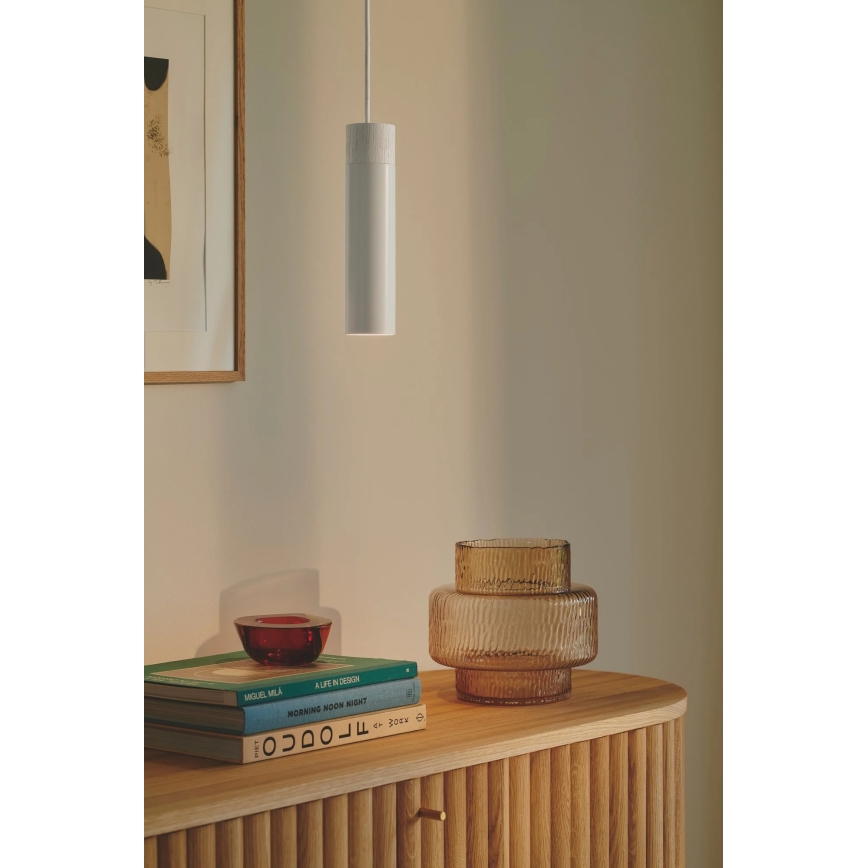 Nordlux - Люстра на тросі TILO 1xGU10/15W/230V біла