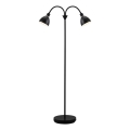 Nordlux - Напольная лампа RAY 2xE14/25W/230V черная