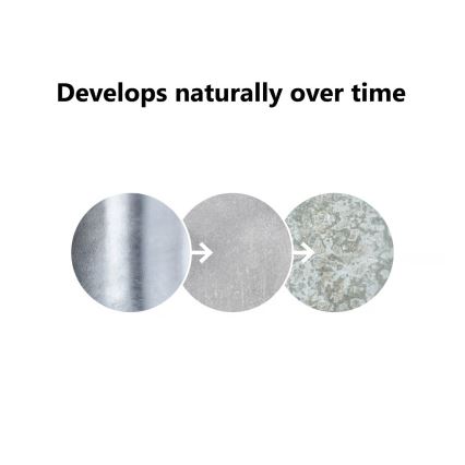 Nordlux - уличный настенный светильник VEJERS с датчиком, 1xE27/60W/230V, IP54, серебристый