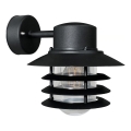 Nordlux - Наружный настенный светильник VEJERS 1xE27/60W/230V IP54 черный