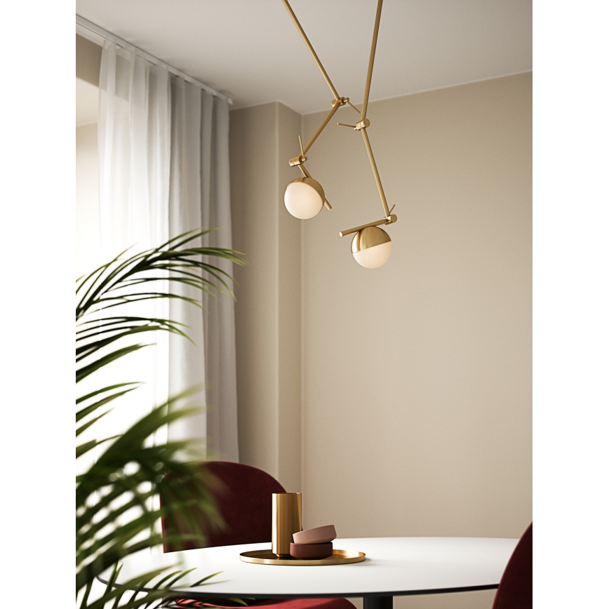 Nordlux - Настенная лампа CONTINA 1xG9/5W/230V латунь