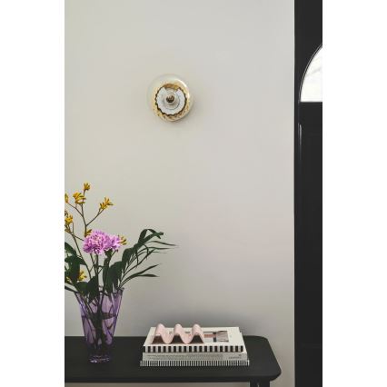 Nordlux - Настенный светильник CHISELL 1xE14/25W/230V латунь