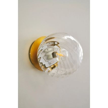 Nordlux - Настенный светильник CHISELL 1xE14/25W/230V латунь