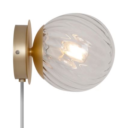 Nordlux - Настенный светильник CHISELL 1xE14/25W/230V латунь