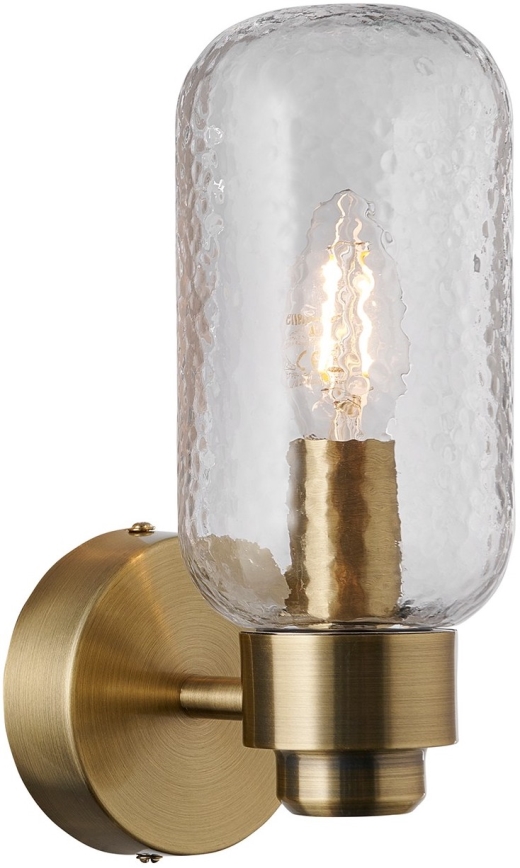 Nordlux - Настенный светильник для ванной комнаты TUTAN 1xE14/25W/230V IP44 латунь