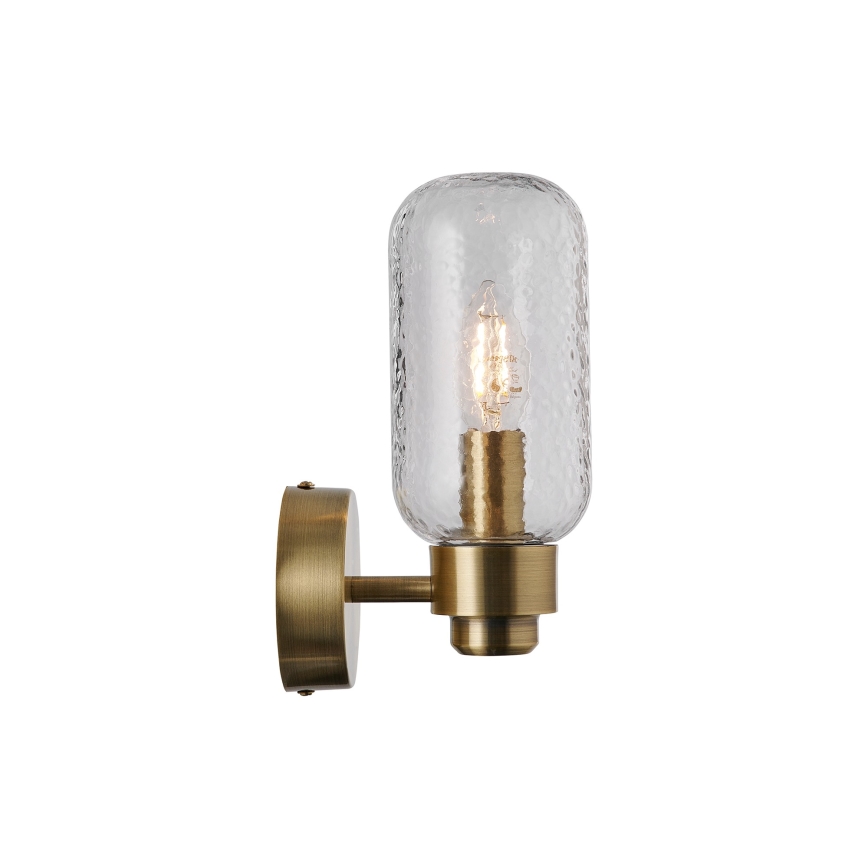Nordlux - Настенный светильник для ванной комнаты TUTAN 1xE14/25W/230V IP44 латунь