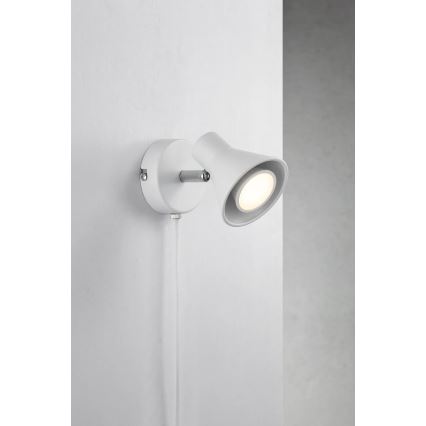 Nordlux - Настенный светильник EIK 1xGU10/35W/230V белый