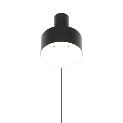 Nordlux - Настенный светильник MATIS 1xE27/15W/230V чёрный