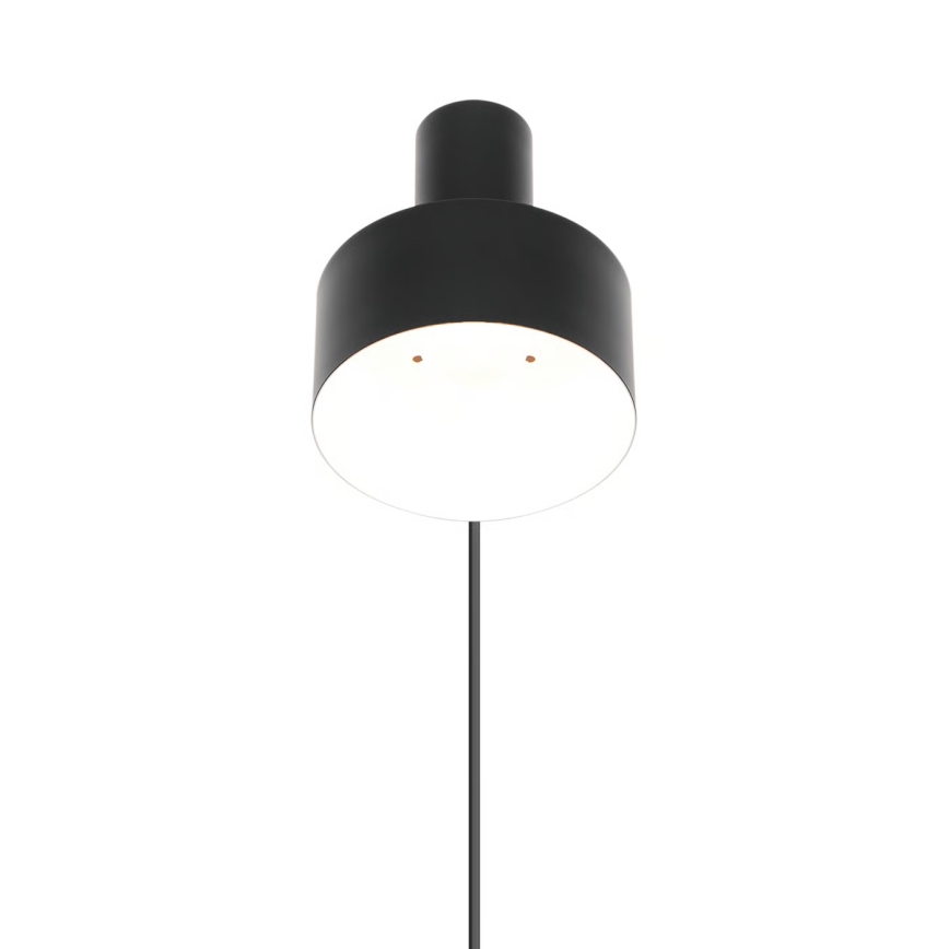 Nordlux - Настенный светильник MATIS 1xE27/15W/230V чёрный
