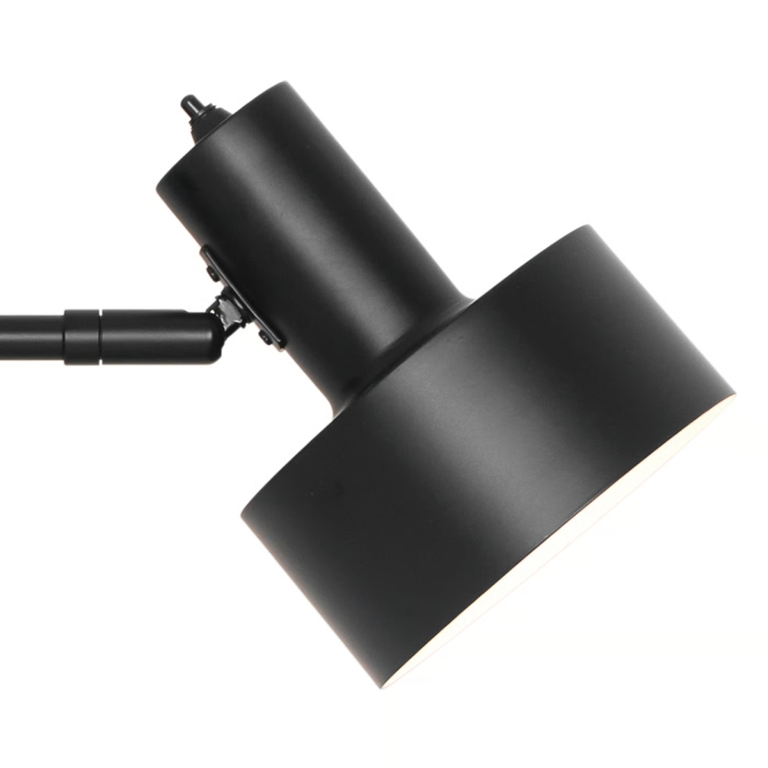 Nordlux - Настенный светильник MATIS 1xE27/15W/230V чёрный