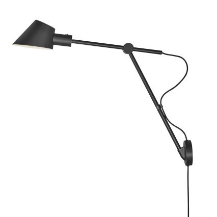 Nordlux - Настенный светильник STAY 1xE27/60W/230V černá