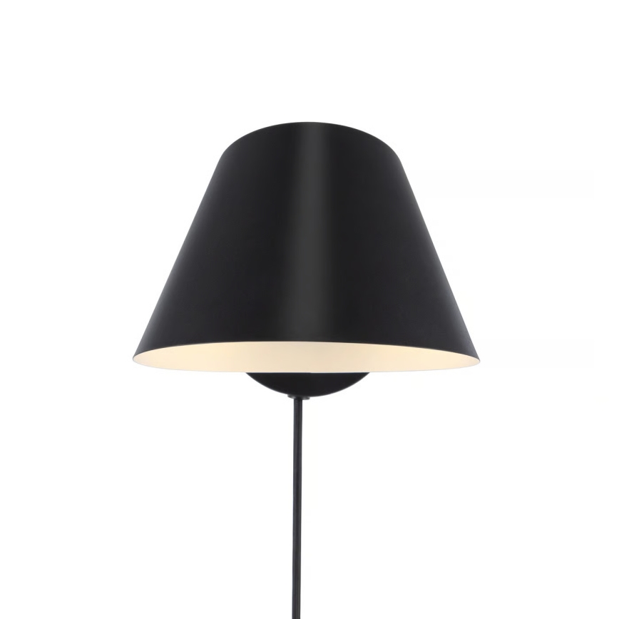 Nordlux - Настенный светильник STAY 1xE27/60W/230V черный