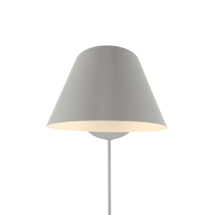 Nordlux - Настенный светильник STAY 1xE27/60W/230V серый