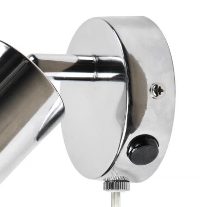 Nordlux - Настенный точечный светильник EXPLORE 1xGU10/7W/230V блестящий хром