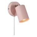 Nordlux - Настенный точечный светильник EXPLORE 1xGU10/7W/230V розовый