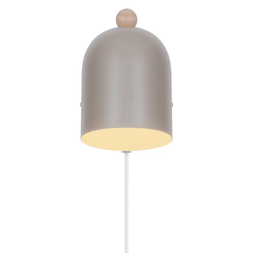 Nordlux - Настенный точечный светильник GASTON 1xE27/15W/230V бежевый