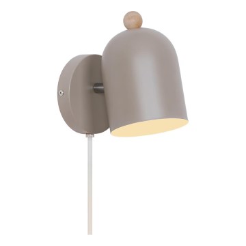Nordlux - Настенный точечный светильник GASTON 1xE27/15W/230V коричневый