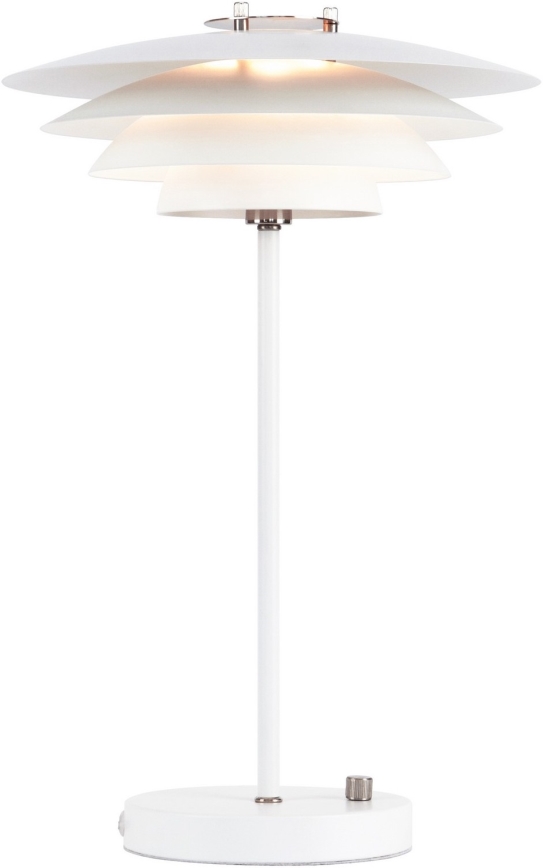 Nordlux - Настільна лампа BRETAGNE 1xG9/25W/230V білий