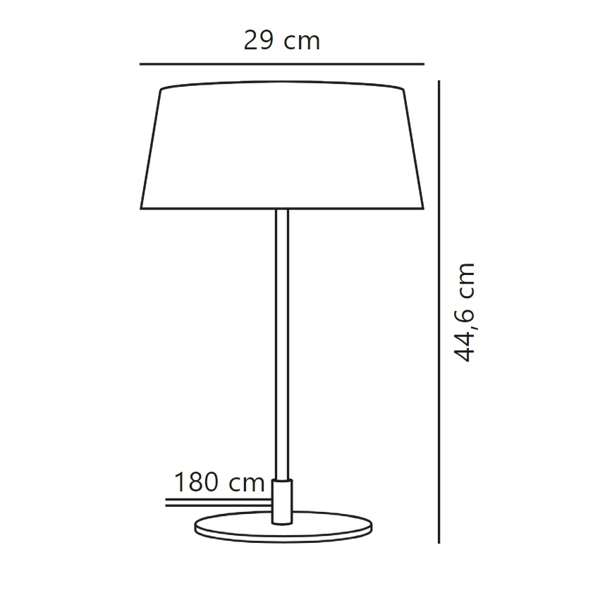 Nordlux - Настільна лампа CLASI 3xE14/10W/230V