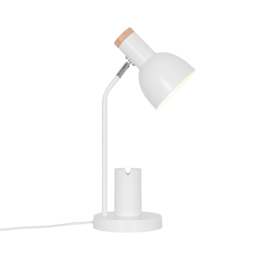 Nordlux - настільна лампа DEVONE 1xE27/15W/230V біла