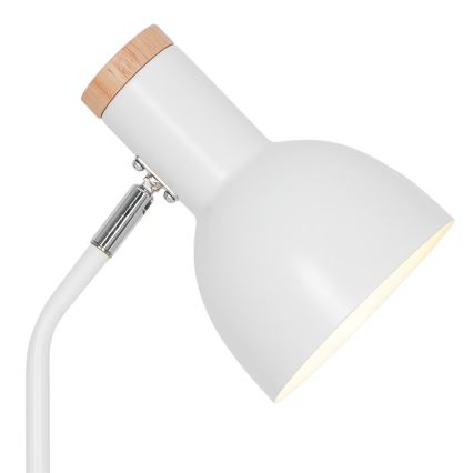 Nordlux - настільна лампа DEVONE 1xE27/15W/230V біла