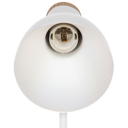 Nordlux - настільна лампа DEVONE 1xE27/15W/230V біла
