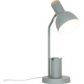 Nordlux - Настільна лампа DEVONE 1xE27/15W/230V зелена