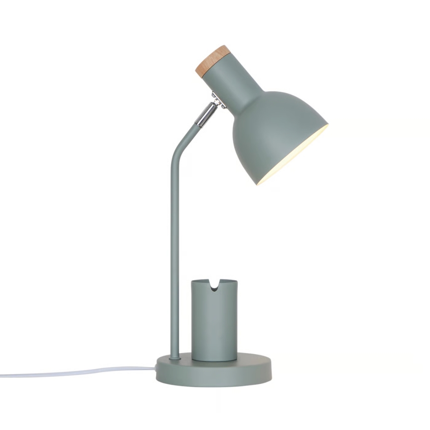 Nordlux - Настільна лампа DEVONE 1xE27/15W/230V зелена