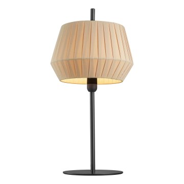 Nordlux - Настільна лампа DICTE 1xE14/40W/230V бежевий/чорний