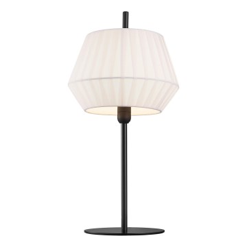 Nordlux - Настільна лампа DICTE 1xE14/40W/230V білий/чорний