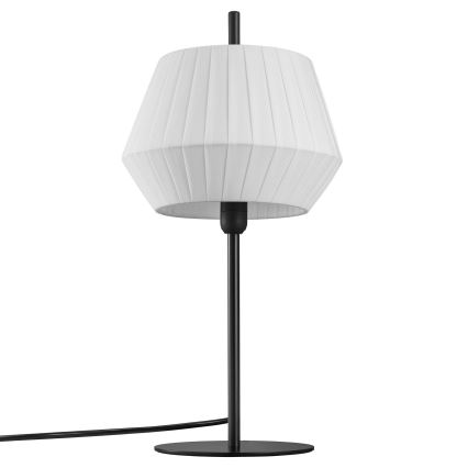 Nordlux - Настільна лампа DICTE 1xE14/40W/230V білий/чорний
