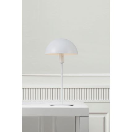 Nordlux - Настільна лампа ELLEN 1xE14/40W/230V білий