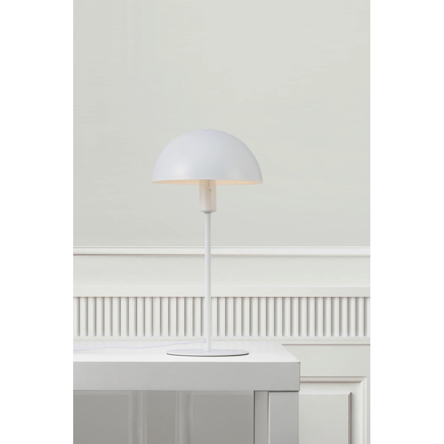 Nordlux - Настільна лампа ELLEN 1xE14/40W/230V білий