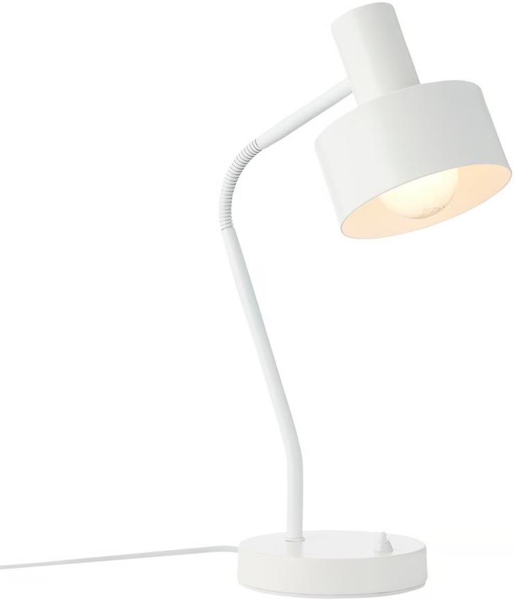 Nordlux - настільна лампа MATIS 1xE27/15W/230V, біла