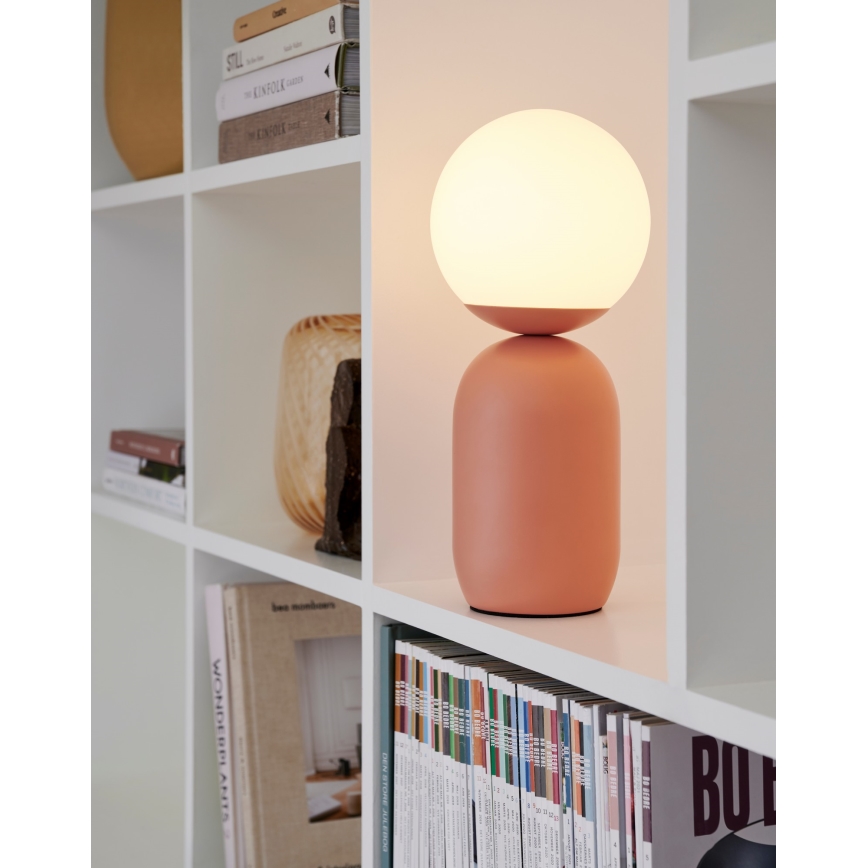 Nordlux - Настільна лампа NOTTI 1xE14/25W/230V коричневий