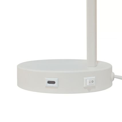 Nordlux - Настільна лампа WILMER 1xE14/40W/230V біла