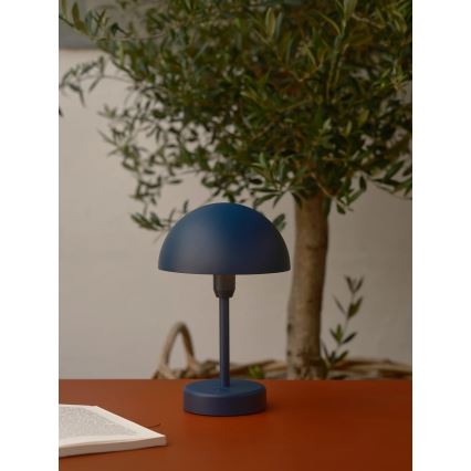 Nordlux - LED з регулюванням яскравості акумуляторна сенсорна настільна лампа для зовнішнього використання ELLEN LED/2,8W/3,7V IP44 синя
