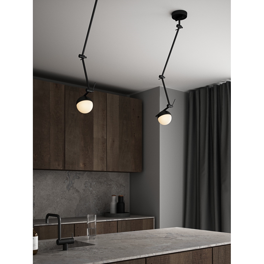 Nordlux - Настінна лампа CONTINA 1xG9/5W/230V чорний